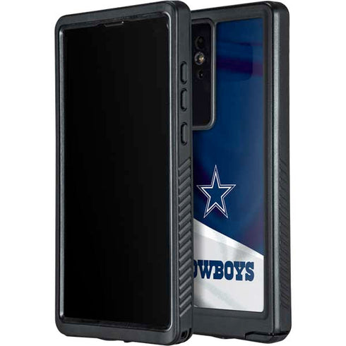 NFL Dallas Cowboys Galaxy S24 Ultra Waterproof Case