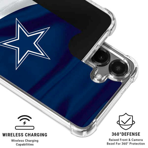 NFL Dallas Cowboys Galaxy S26 Plus Clear Case