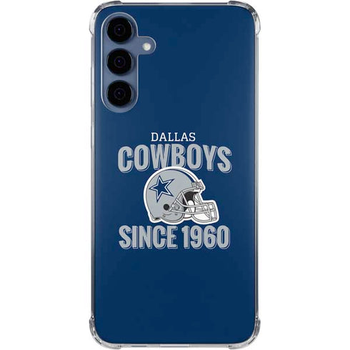 NFL Dallas Cowboys Helmet Galaxy A35 5G Clear Case