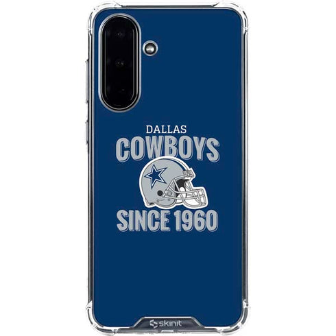 NFL Dallas Cowboys Helmet Galaxy A36 5G Clear Case