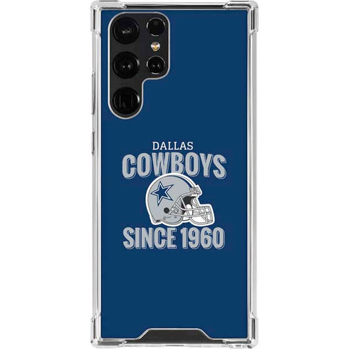 NFL Dallas Cowboys Helmet Galaxy S23 Ultra Clear Case