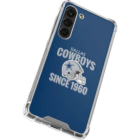 NFL Dallas Cowboys Helmet Galaxy S24 FE Clear Case