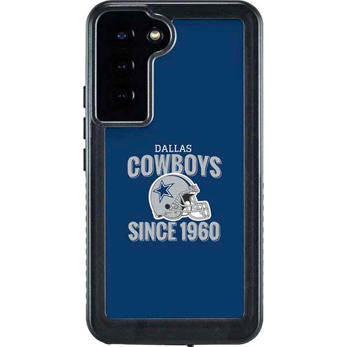 NFL Dallas Cowboys Helmet Galaxy S24 Plus Waterproof Case