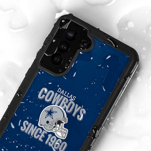 NFL Dallas Cowboys Helmet Galaxy S24 Plus Waterproof Case