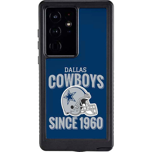 NFL Dallas Cowboys Helmet Galaxy S24 Ultra Waterproof Case