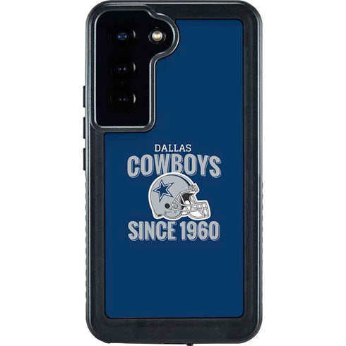 NFL Dallas Cowboys Helmet Galaxy S24 Waterproof Case