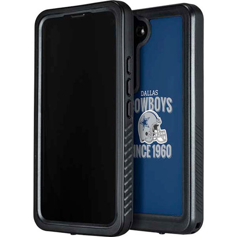 NFL Dallas Cowboys Helmet Galaxy S24 Waterproof Case