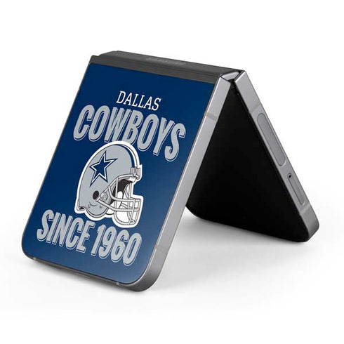 NFL Dallas Cowboys Helmet Galaxy Z Flip6 Skin