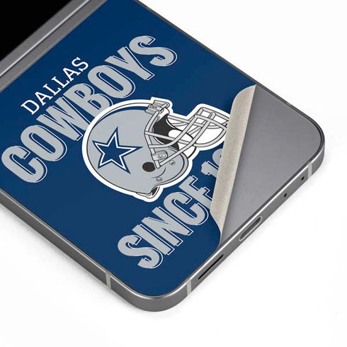 NFL Dallas Cowboys Helmet Galaxy Z Flip6 Skin