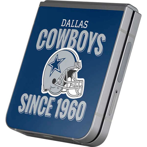 NFL Dallas Cowboys Helmet Galaxy Z Flip6 Skin