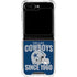 NFL Dallas Cowboys Helmet Galaxy Z Flip6 Clear Case