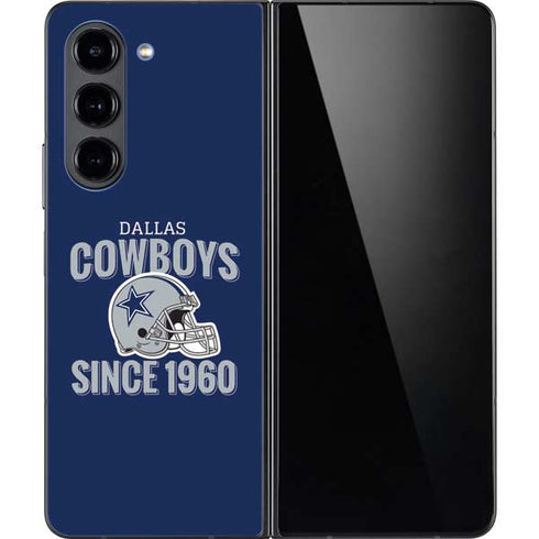 NFL Dallas Cowboys Helmet Galaxy Z Fold5 5G Skin
