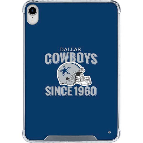 NFL Dallas Cowboys Helmet iPad 11th Gen (2025) Clear Case