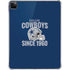 NFL Dallas Cowboys Helmet iPad Pro 11in (2024) Clear Case