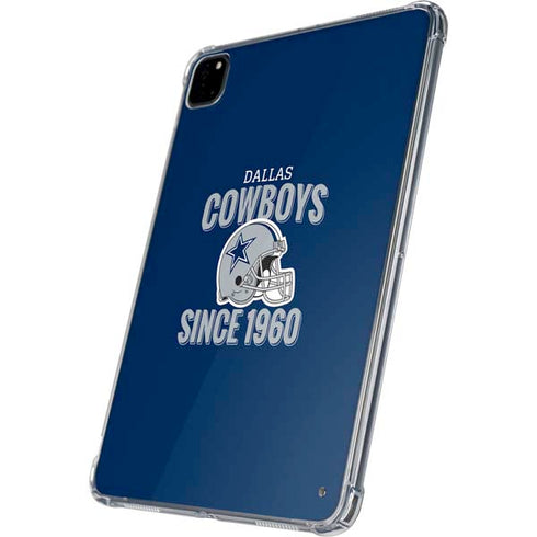 NFL Dallas Cowboys Helmet iPad Pro 11in (2024) Clear Case