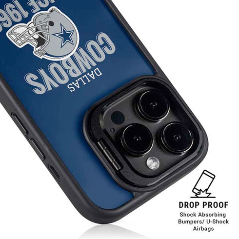 NFL Dallas Cowboys Helmet iPhone 13 Pro Kickstand Case