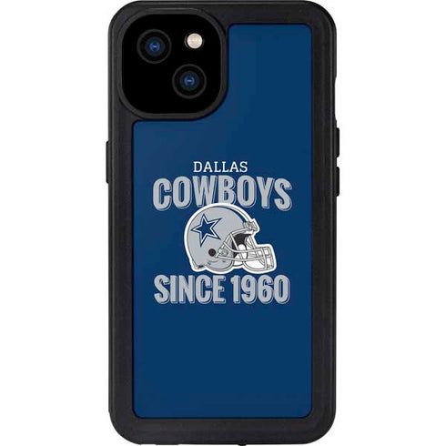 NFL Dallas Cowboys Helmet iPhone 15 Plus Waterproof Case