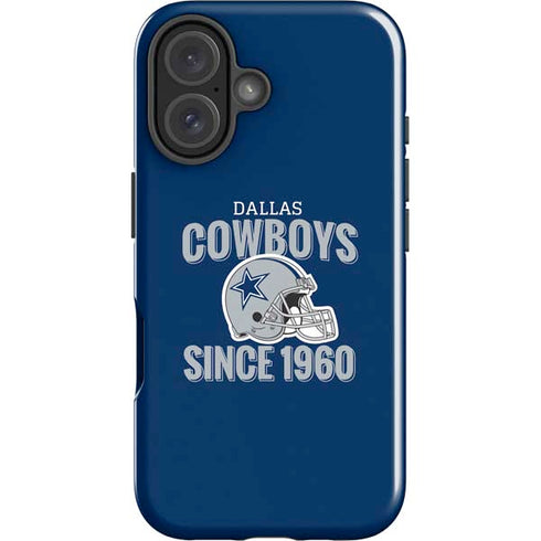 NFL Dallas Cowboys Helmet iPhone 16 Plus Impact Case