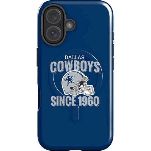 NFL Dallas Cowboys Helmet iPhone 16 Plus Magsafe Impact Case