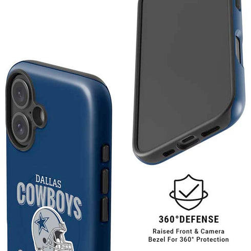NFL Dallas Cowboys Helmet iPhone 16 Plus Magsafe Impact Case