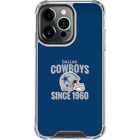 NFL Dallas Cowboys Helmet iPhone 16 Pro Clear Case