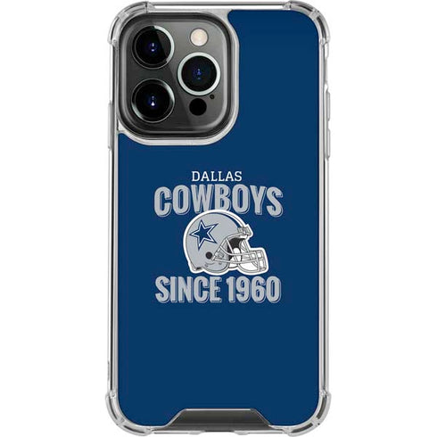 NFL Dallas Cowboys Helmet iPhone 16 Pro Max Clear Case