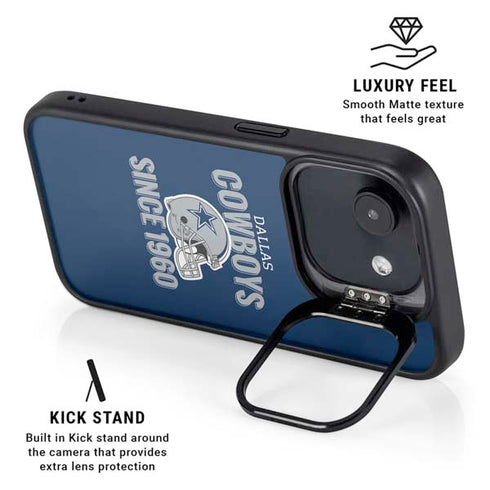 NFL Dallas Cowboys Helmet iPhone 16e Kickstand Case