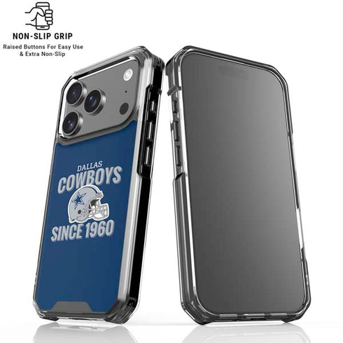 NFL Dallas Cowboys Helmet iPhone 18 Pro Clear Case