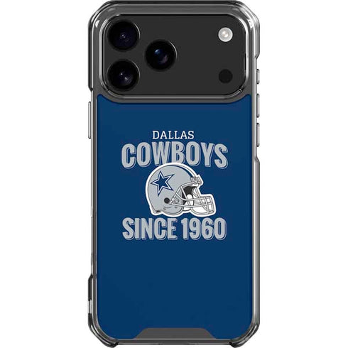 NFL Dallas Cowboys Helmet iPhone 18 Pro Max Clear Case