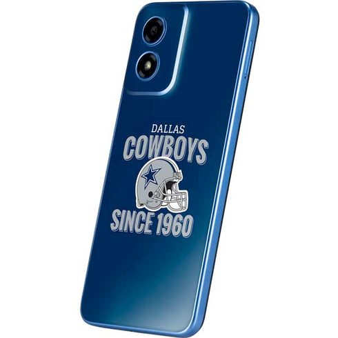 NFL Dallas Cowboys Helmet Moto G Play 4G (2024) Skin