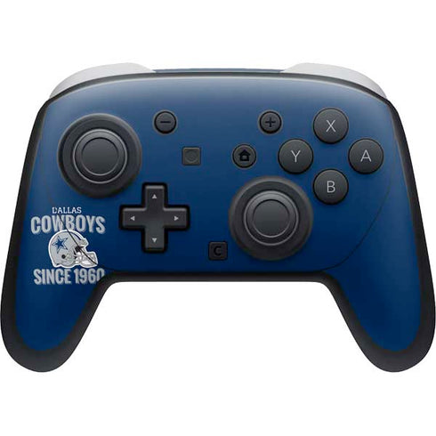 NFL Dallas Cowboys Helmet Nintendo Switch 2 (2025) Pro Controller Skin