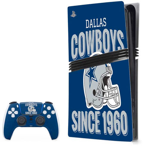 NFL Dallas Cowboys Helmet PS5 Pro Bundle Skin