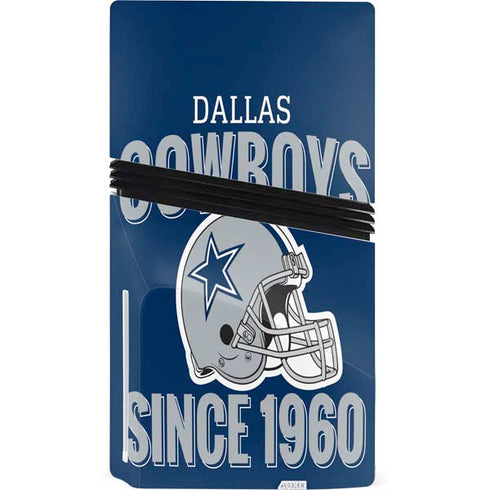 NFL Dallas Cowboys Helmet PS5 Pro Disk Console Skin