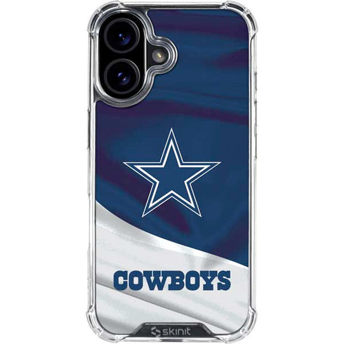 NFL Dallas Cowboys iPhone 16 Clear Case