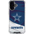NFL Dallas Cowboys iPhone 16 Clear Case