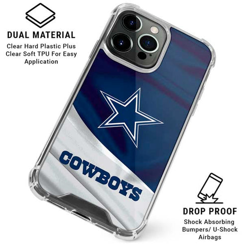 NFL Dallas Cowboys iPhone 16 Pro Max Clear Case