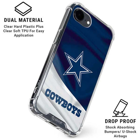 NFL Dallas Cowboys iPhone 16e Clear Case