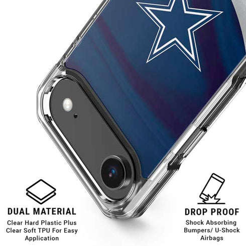 NFL Dallas Cowboys iPhone 17 Air Clear Case