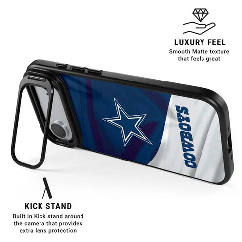 NFL Dallas Cowboys iPhone 17 Air Kickstand Case
