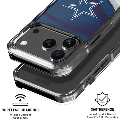 NFL Dallas Cowboys iPhone 17 Pro Max Clear Case