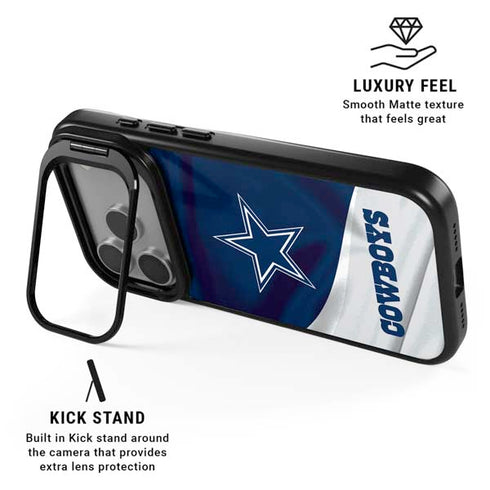 NFL Dallas Cowboys iPhone 17 Pro Max Kickstand Case
