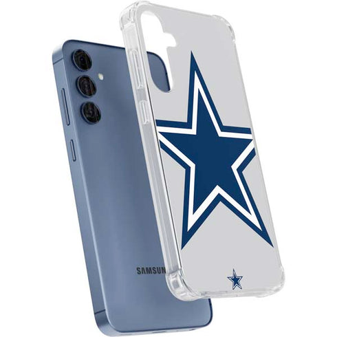 NFL Dallas Cowboys Large Logo Galaxy A55 5G Clear Case