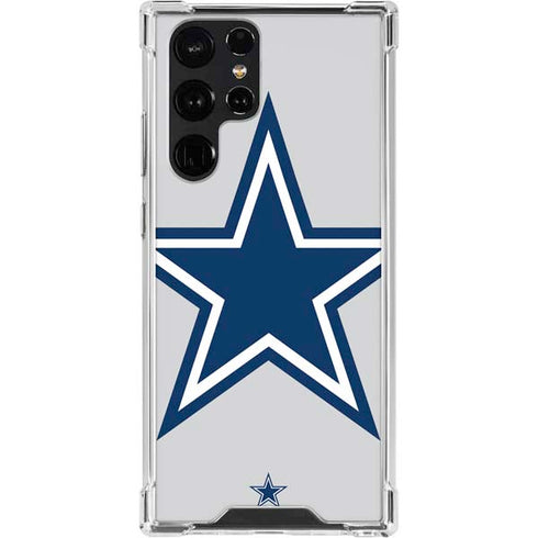 NFL Dallas Cowboys Large Logo Galaxy S23 Ultra Clear Case