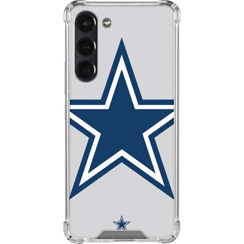 NFL Dallas Cowboys Large Logo Galaxy S24 FE Clear Case