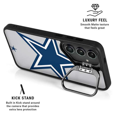 NFL Dallas Cowboys Large Logo Galaxy S25 Ultra Kickstand Case