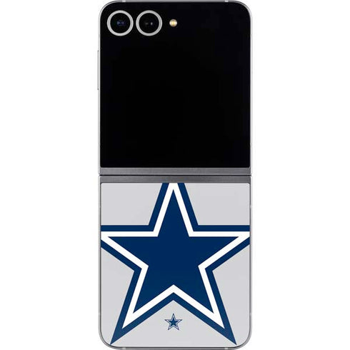 NFL Dallas Cowboys Large Logo Galaxy Z Flip6 Skin