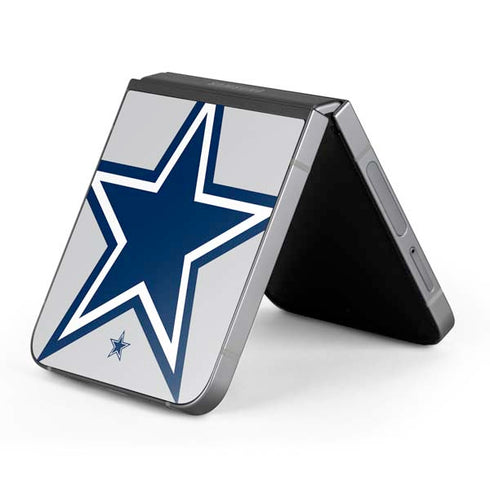 NFL Dallas Cowboys Large Logo Galaxy Z Flip6 Skin
