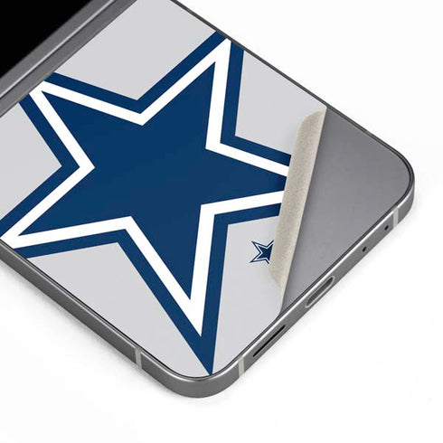 NFL Dallas Cowboys Large Logo Galaxy Z Flip6 Skin