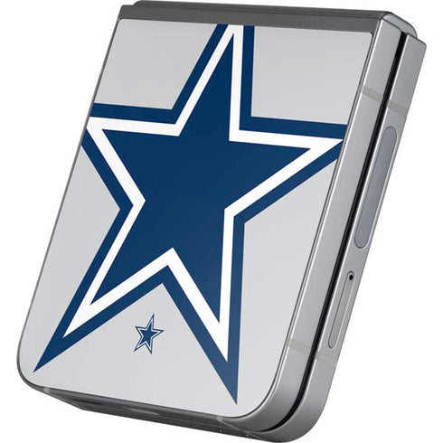 NFL Dallas Cowboys Large Logo Galaxy Z Flip6 Skin