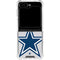 NFL Dallas Cowboys Large Logo Galaxy Z Flip6 Clear Case